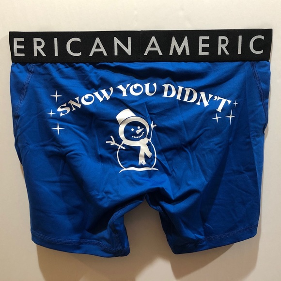 American Eagle Boxer Brief, Snow You Didn’t, Various Sizes - Picture 8 of 8